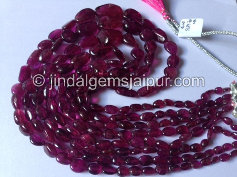 Rubylite Far Smooth Nuggets Shape Beads